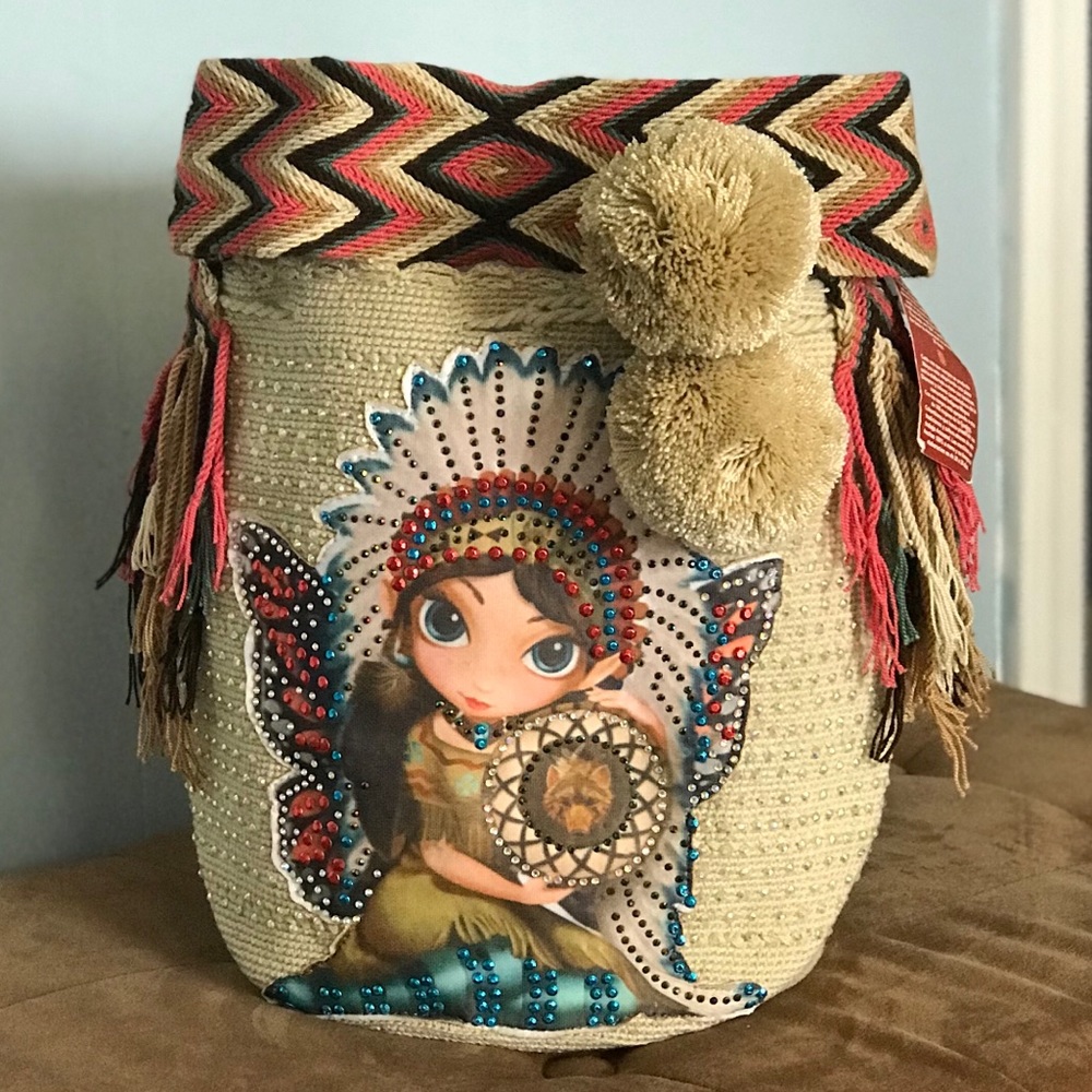 Wayuu Mochila Love Cherokee! Size L